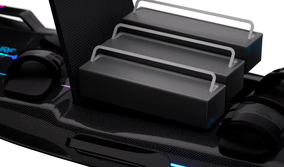 Unique battery pack configuration